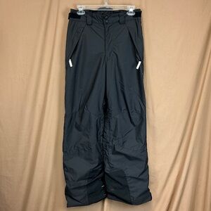 Wed'ze (Decathalon) Black Snow Pants Women's XS. Perfect for winter sports.